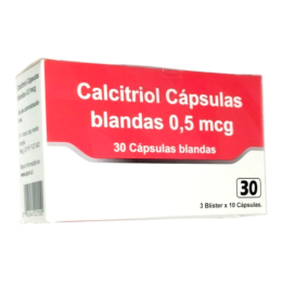 CALCITRIOL CAP 0,50 MCG X 30