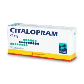 CITALOPRAM COM 20 MG X 30 MINT