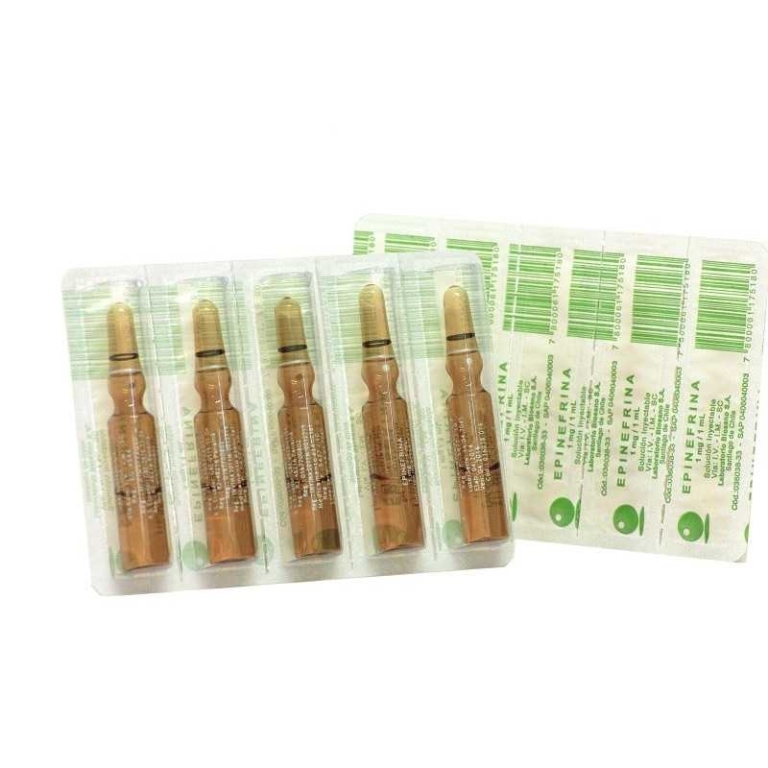 EPINEFRINA AMP 1 MG 1 ML X 100 BIOSANO