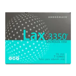 LAX 3350 17 G X 7 SOBRES EN POLVO PARA SOLUCIÓN ORAL