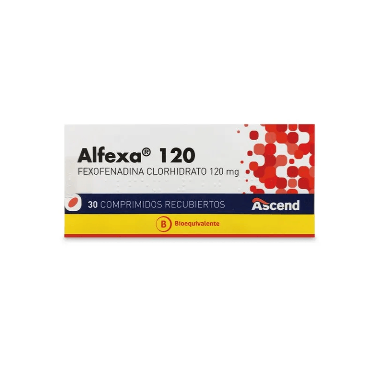 ALFEXA COM 120 MGX 30 (BE)