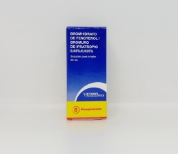 FENOTEROL / BROMURO DE IPRATROPIO 0,05%/0,025% X 25 ML SOLUCIÓN PARA INHALACIÓN