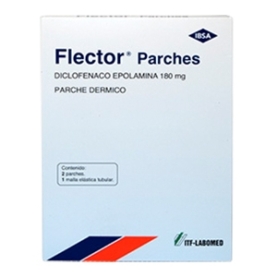 FLECTOR PARCHE 180 MG X 2