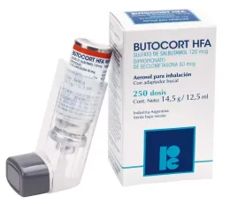 BUTOCORT HFA X 250 DOSIS AEROSOL PARA INHALACIÓN