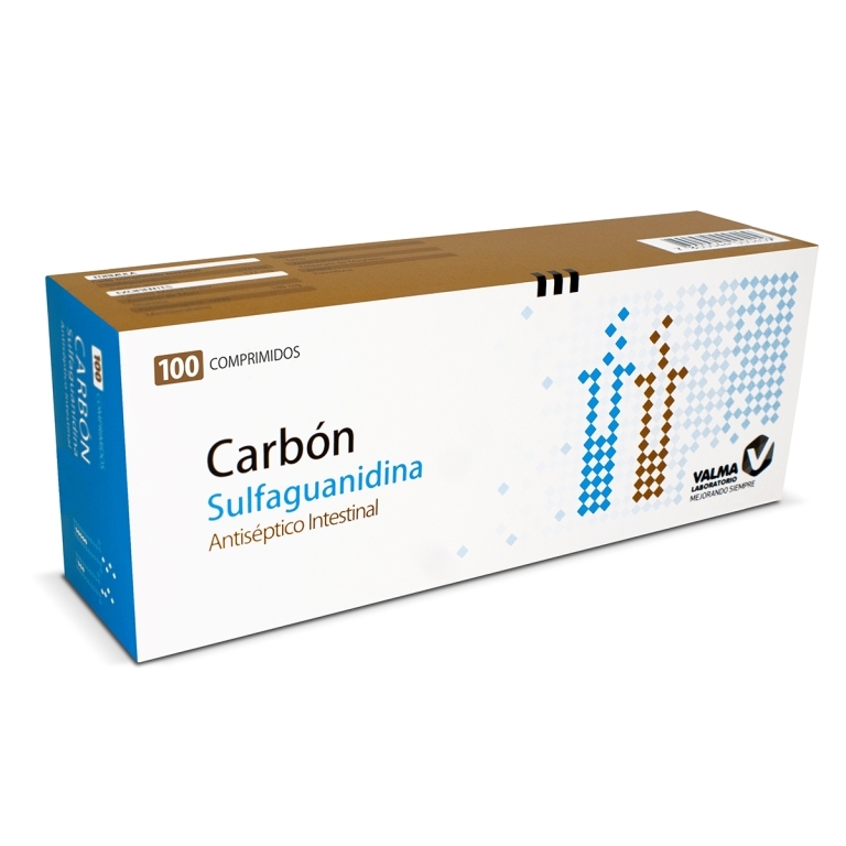 CARBON SULFAGUANIDINA COM X 100 VALMA