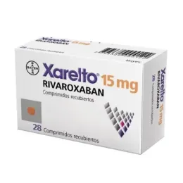 XARELTO 15 MG X 28 COMPRIMIDOS RECUBIERTOS