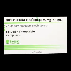 DICLOFENACO AMP 75MG/3ML X...