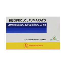 BISOPROLOL 10 MG COM X 30 PINNACLE (BE)