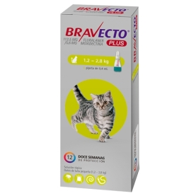 BRAVECTO PLUS PIPETA GATO...