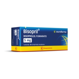 BISOPRIL 5 MG X 30 COMPRIMIDOS