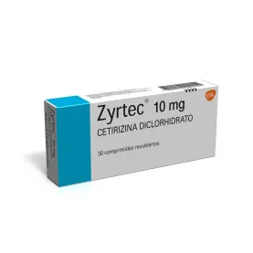 ZYRTEC COM 10 MG X 30