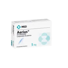 AERIUS 5 MG X 30 COMPRIMIDOS