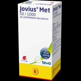 JOVIUS MET COM 50/1000 MG X 30