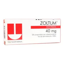 ZOLTUM COM 40 MG X 28