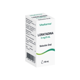 LORATADINA 5 MG / 5ML X 60 ML JARABE