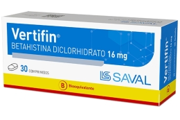 VERTIFIN 16 MG X 30 COMPRIMIDOS