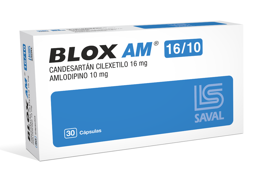 BLOX AM CAP 16/10 MG X 30