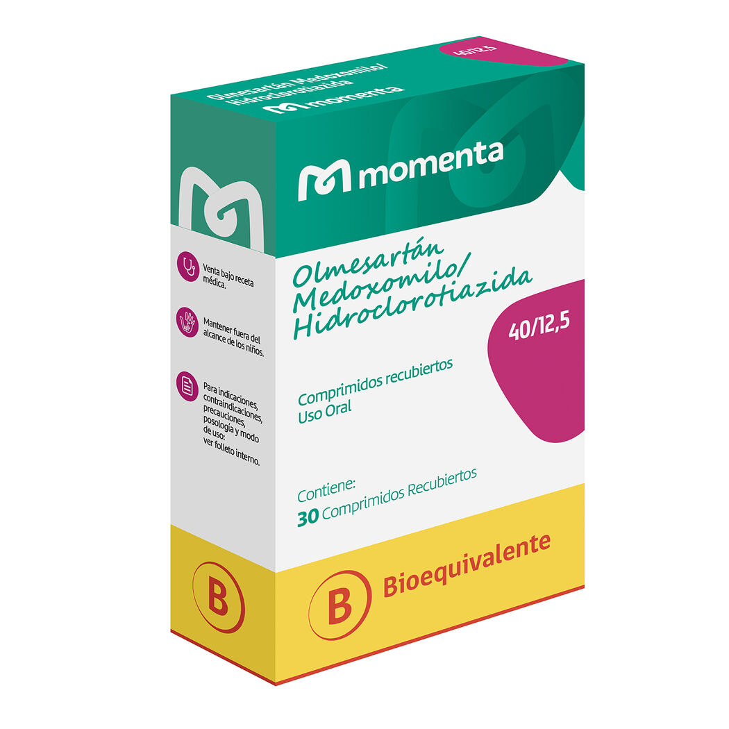 OLMESARTAN/HCL COM 40/12,5 X 30 EURO (BE)