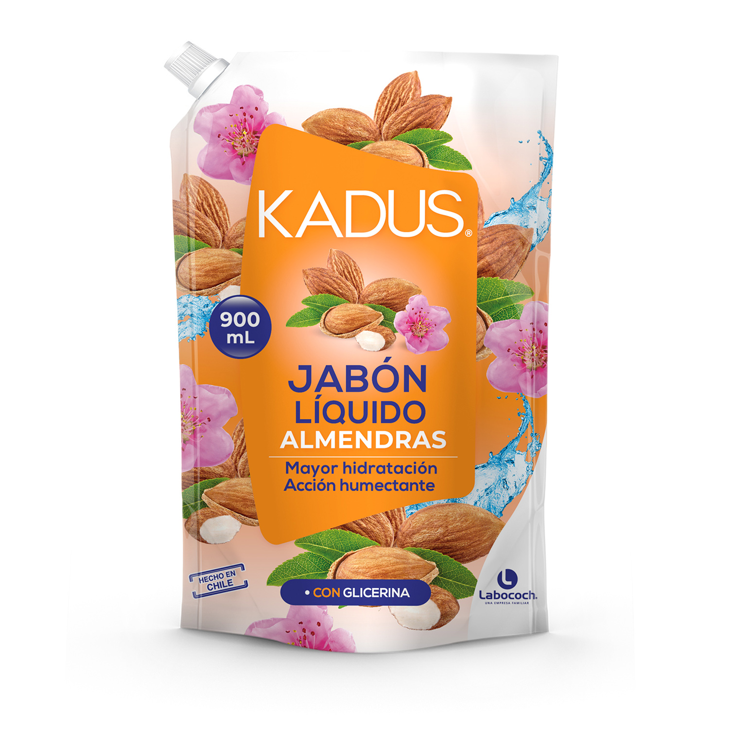 JABON LIQUIDO KADUS ALMENDRA DP 900 ML