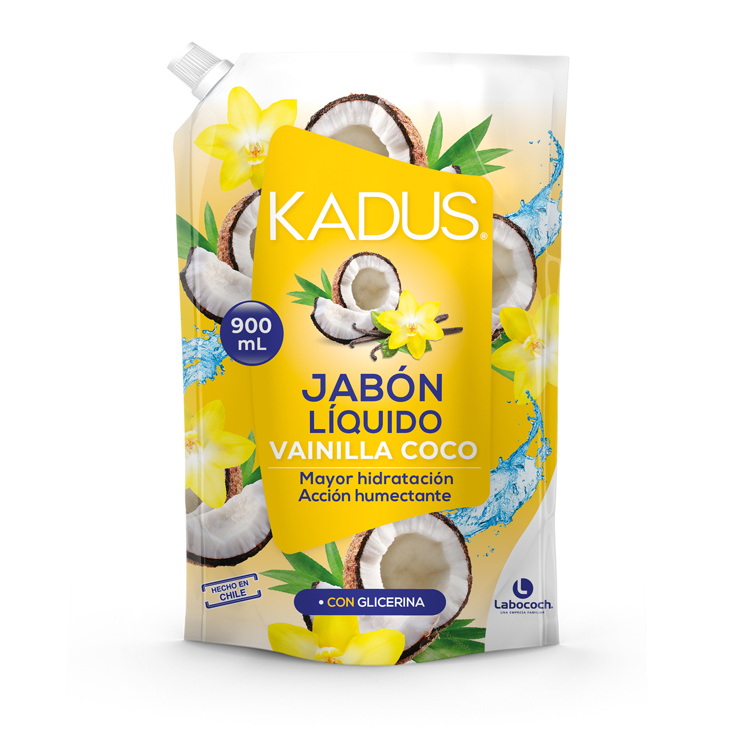 JABON LIQUIDO KADUS VAINILLA COCO DP 900 ML