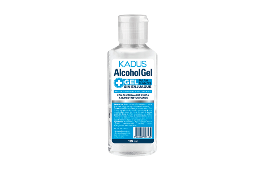 ALCOHOL GEL PARA MANOS KADUS FCO 110 ML