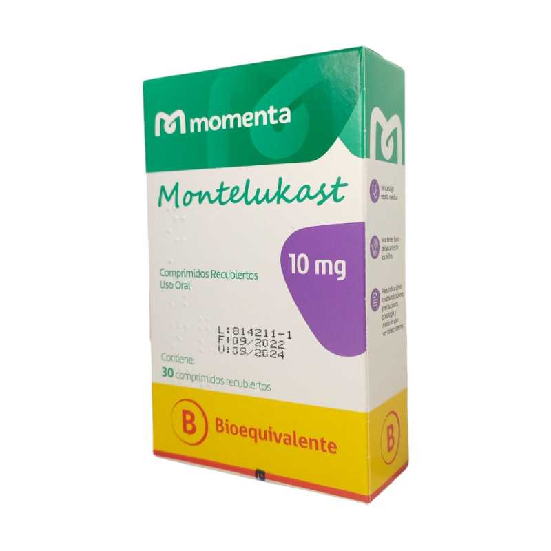 MONTELUKAST COM 10 MG X 30...