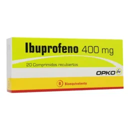 IBUPROFENO COM 400 MG X 20 OPKO (BE)
