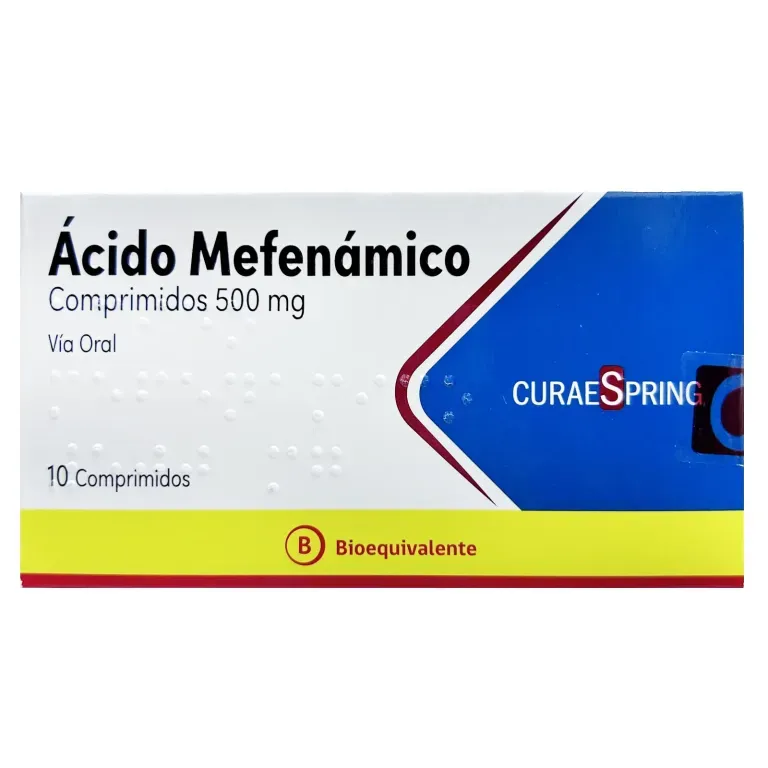 ACIDO MEFENAMICO COM 500 MG X 10 MDC