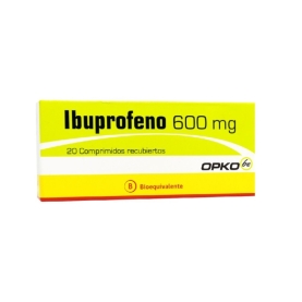 IBUPROFENO  600 MG X 20...