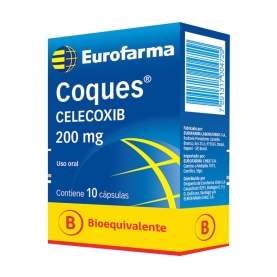 COQUES 200 MG X 10 CAPSULAS