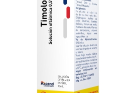 Timolol Solución Oftálmica 0,5% x 10 ml