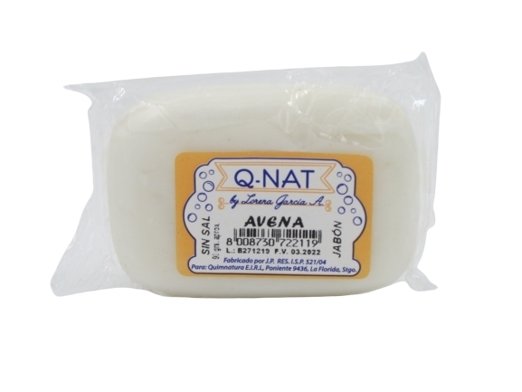 JABON AVENA UND X 90 GR QUIMNATURA