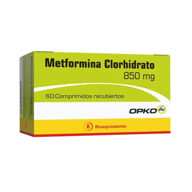 METFORMINA 850 MG X 60 COMPRIMIDOS