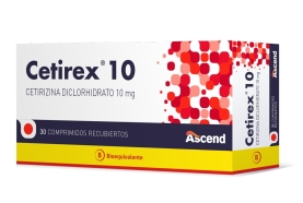 CETIREX 10 MG X 30 COMPRIMIDOS