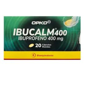 IBUCALM CAP BLANDAS 400 MG...