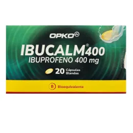 IBUCALM 400 MG X 20 CAPSULA BLANDA