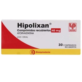 HIPOLIXAN COM 40 MG X 30 (BE) ATORVASTATINA