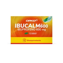IBUCALM CAP BLANDAS 600 MG X 10 (BE)