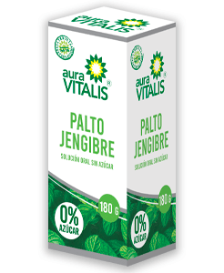 PALTO JENGIBRE SIN AZUCAR JBE X 180 GR AURAVITALIS