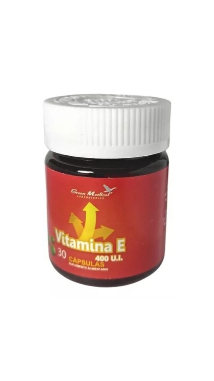 VITAMINA E CAP 400 MG X 30 GREEN MED