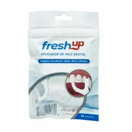 FRESHUP APLICADOR DESECHABLE HILO DENTAL X 30 UND