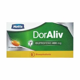 DORALIV 400 MG X 20 CAPSULAS