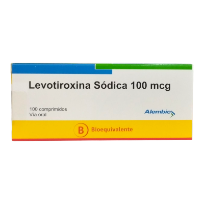 LEVOTIROXINA  100 MCG X 100 COMPRIMIDOS