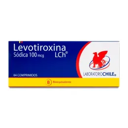 LEVOTIROXINA COM 100 MCG X 84 CHILE (BE)
