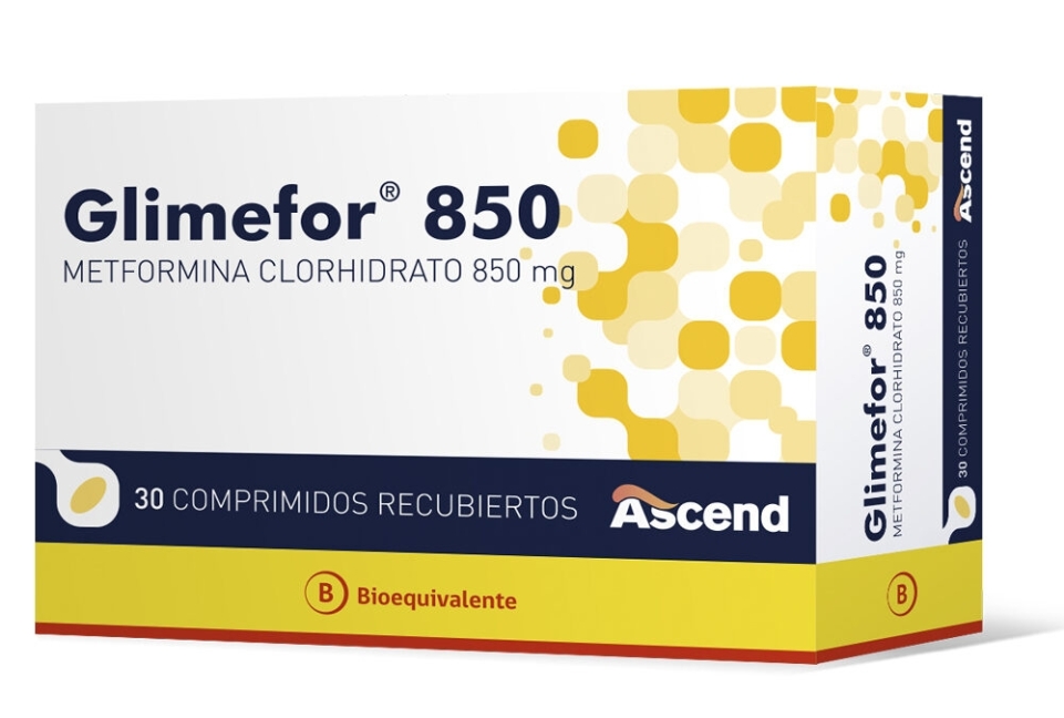 GLIMEFOR 850 MG X 30 COMPRIMIDOS