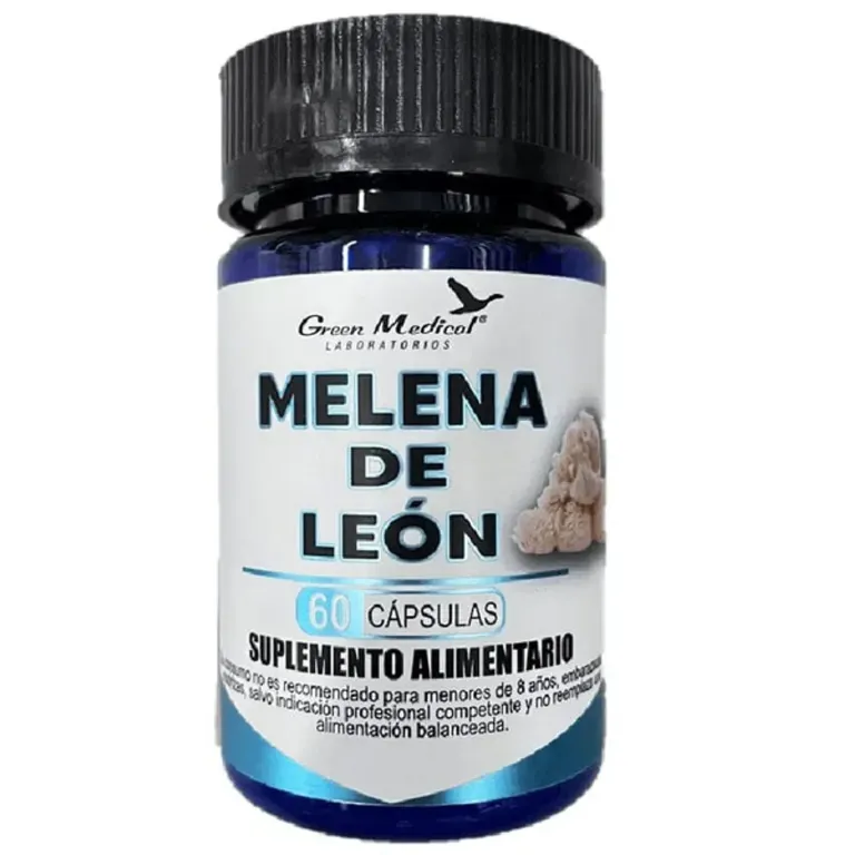 MELENA DE LEON + CITRATO DE MAGNESIO X 60 CAP GREEN MEDICAL