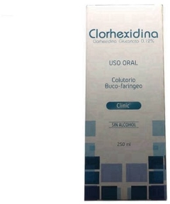 CLORHEXIDINA 0,12% X 250 ML...