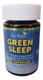 GREEN SLEEP CAP X 60 GREEN MED