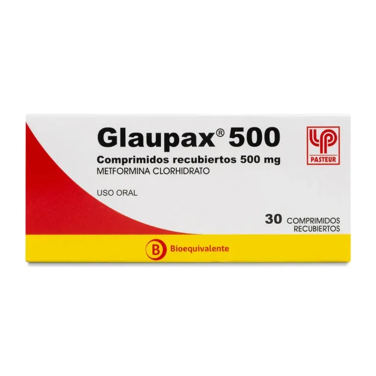 GLAUPAX 500 MG X 30 COMPRIMIDOS