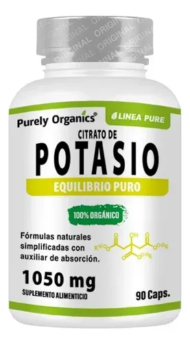 CITRATO DE POTASIO CAP 500 MG X 120 GREEN MED
